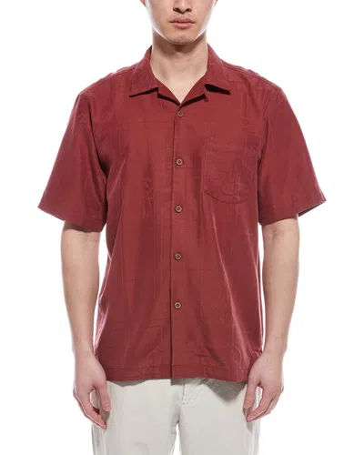 Tommy Bahama Coconut Point Palm Isle Shirt In Red