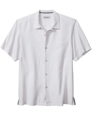 Tommy Bahama Coconut Point Palm Isle Shirt In White