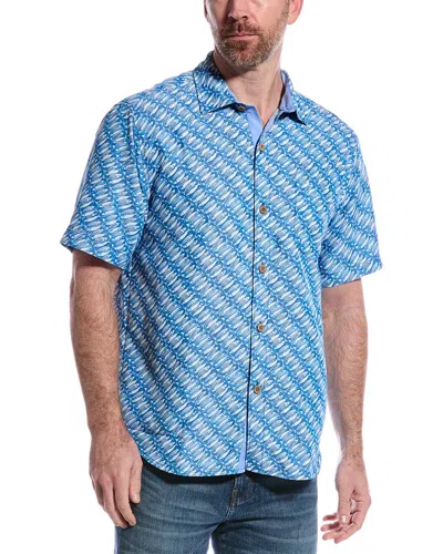 Tommy Bahama Coconut Point Reel It In Shirt In Blue