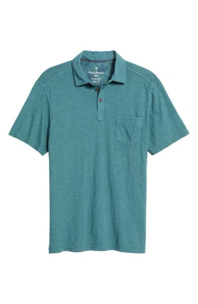 Tommy Bahama Condesa Canyon Organic Cotton Polo Shirt In Seven Seas