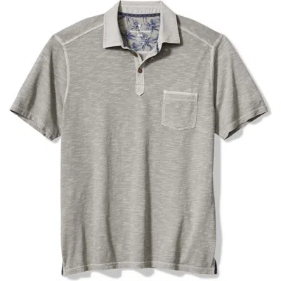 Tommy Bahama Condesa Canyon Polo Shirt In Ultimate Gray