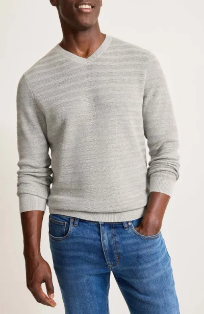 Tommy Bahama Coolside Course Islandzone® Sweater In Grey Heather