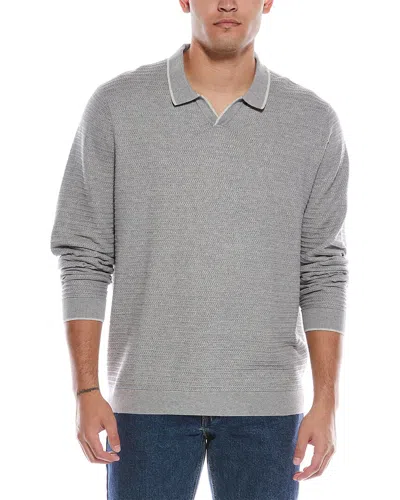 Tommy Bahama Coolside Harbor Polo Sweater In Gray
