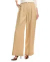 Tommy Bahama Cora Raw Edge Twill Trouser In Neutral