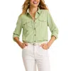Tommy Bahama Costa Relaxed Fit Stretch Cotton Corduroy Button-up Shirt In Multi