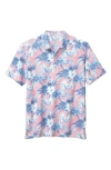 Tommy Bahama Costa Wave Hibiscus Isle Cotton & Linen In Cabana Pink