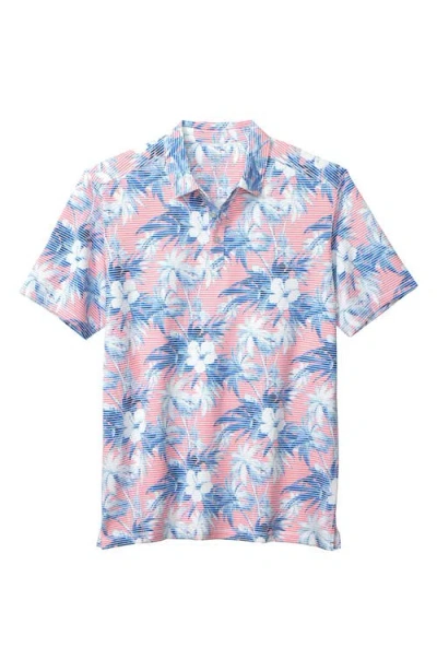 Tommy Bahama Costa Wave Hibiscus Isle Cotton & Linen In Cabana Pink