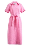 Tommy Bahama Coastalina Popover Midi Dress In Fuchsine
