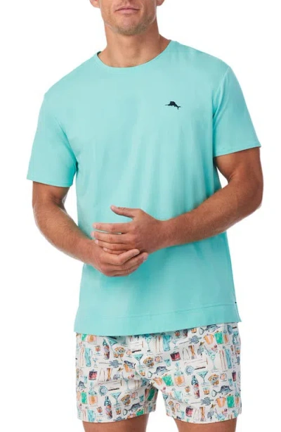 Tommy Bahama Cotton & Modal Pajama T-shirt In Blue