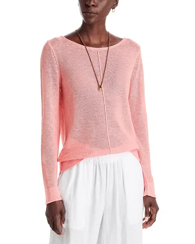 Tommy Bahama Cotton Bateau Neck Pullover Sweater In Pink