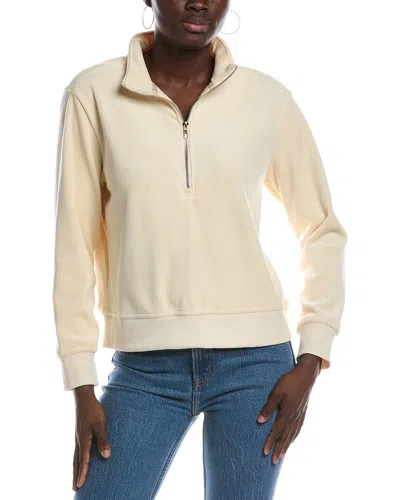 Tommy Bahama Cozy Cove Cord Half Zip Pullover In Neutral