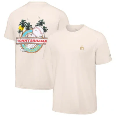 Tommy Bahama Cream Seattle Mariners Fly Ball Club T-shirt In Neutral