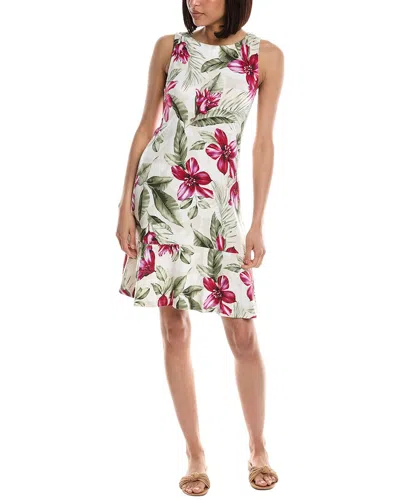 Tommy Bahama Darcy Coastal Petals Flounce Mini Dress In White