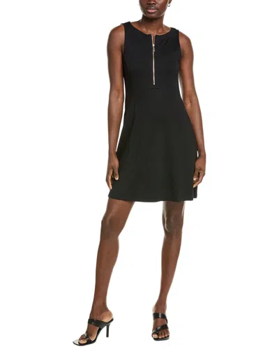 Tommy Bahama Darcy Fit And Flare Mini Dress In Black