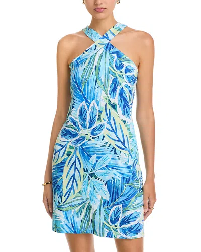 Tommy Bahama Darcy Frond Grove Dress In Blue