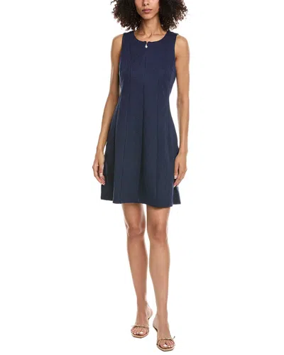 Tommy Bahama Darcy Jacquard Fit & Flare In Blue