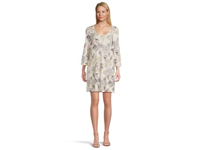 Tommy Bahama Darcy Jeweled Blooms Dress In Neutral