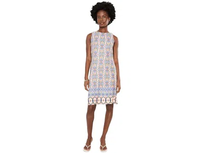 Tommy Bahama Darcy Tile Print Ponte Sheath Dress In Multi