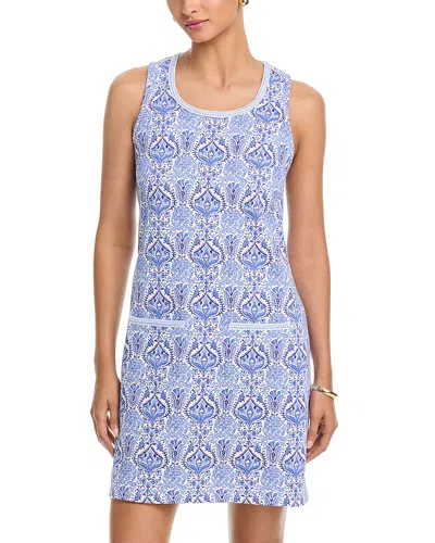 Tommy Bahama Darcy Noble Pineapple Sleeveless Dress In Blue