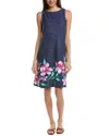 Tommy Bahama Darcy St. Barths Blossom Sheath Dress In Blue