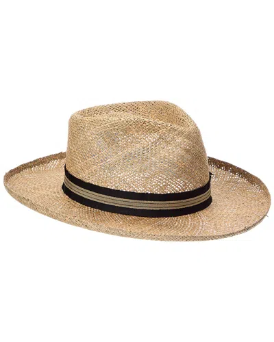 Tommy Bahama Daxton Seagrass Hat In Brown