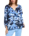 Tommy Bahama Daybreak Hibiscus Top In Blue