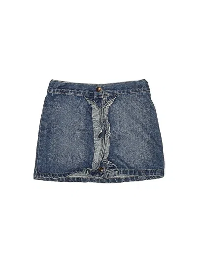 Pre-owned Tommy Bahama Kids' Denim Skirt In Blue