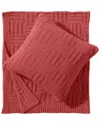 Tommy Bahama Discontinued  Chain Basket Knit Decorative Pillow
