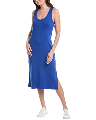 Tommy Bahama Drapey Ponte Midi Dress In Blue