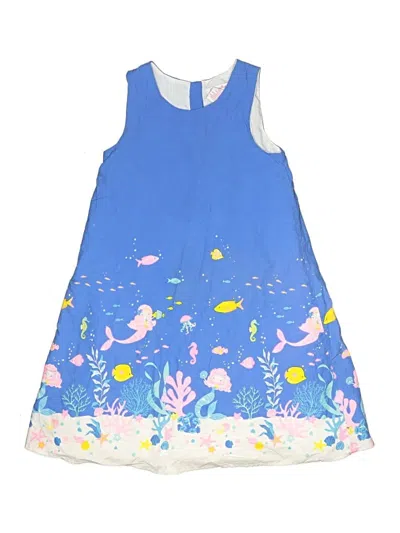 Pre-owned Tommy Bahama Kids' Dress In Blue