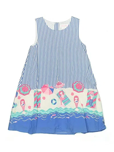 Pre-owned Tommy Bahama Kids' Dress In Blue