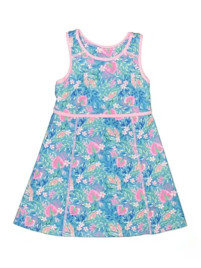Pre-owned Tommy Bahama Kids' Dress In Blue