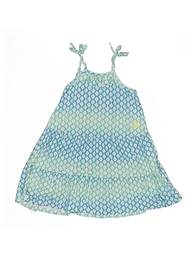 Pre-owned Tommy Bahama Kids' Dress In Blue