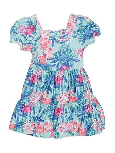 Pre-owned Tommy Bahama Kids' Dress In Blue