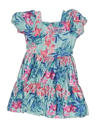 Pre-owned Tommy Bahama Kids' Dress In Blue