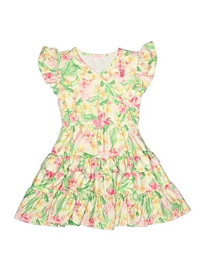 Pre-owned Tommy Bahama Kids' Dress In Green