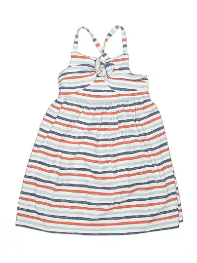 Pre-owned Tommy Bahama Kids' Dress In White