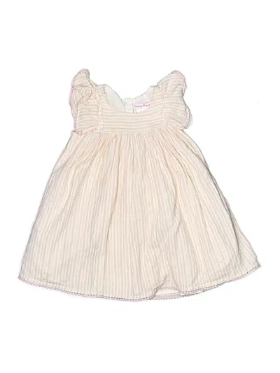 Pre-owned Tommy Bahama Kids' Dress In White