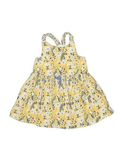 Pre-owned Tommy Bahama Kids' Dress In Yellow