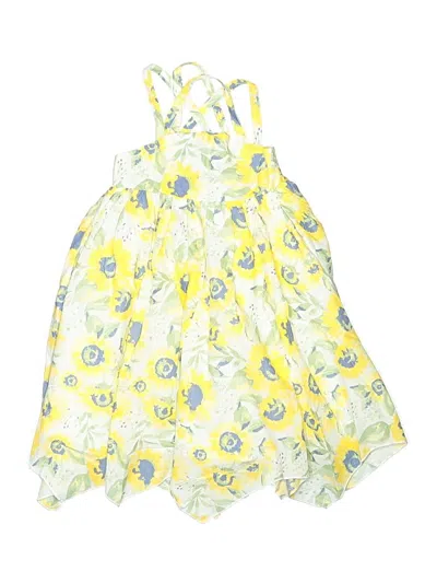 Pre-owned Tommy Bahama Kids' Dress In Yellow