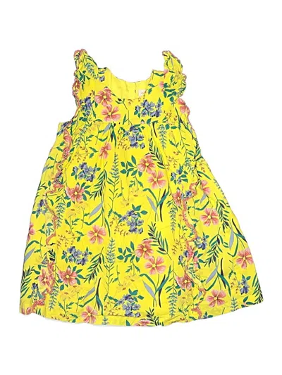 Pre-owned Tommy Bahama Kids' Dress In Yellow