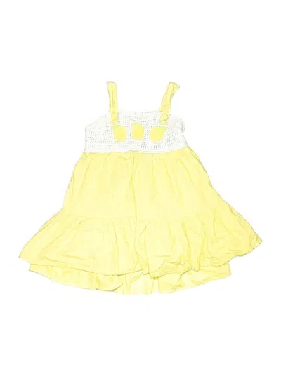 Pre-owned Tommy Bahama Kids' Dress In Yellow
