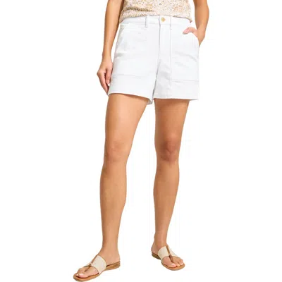 Tommy Bahama Ella Stretch Cotton Blend Field Shorts In Sugar Wash