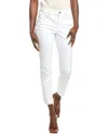 Tommy Bahama Ella White Twill High-rise Ankle Jean In White