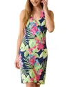 Tommy Bahama Enchanted Bay Tropical Print Dress In Island Navy