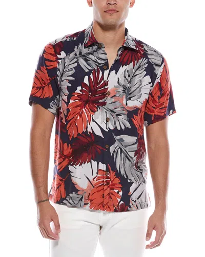 Tommy Bahama Ferona Fronds Silk Camp Shirt In Multi