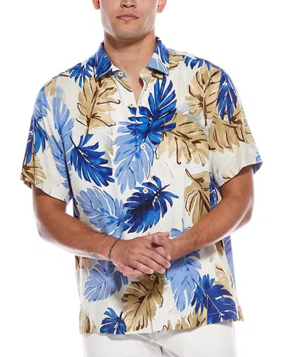 Tommy Bahama Ferona Fronds Silk Camp Shirt In Multi