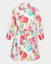 Tommy Bahama Fiesta Floral Shirtdress In White