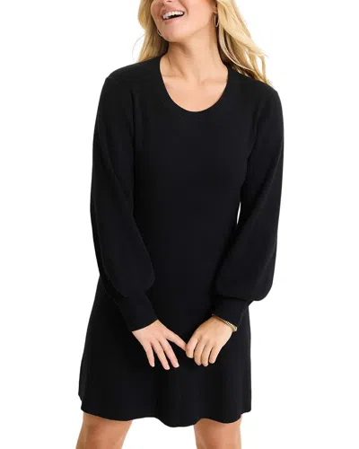 Tommy Bahama Flared Pickford Mini Dress In Black