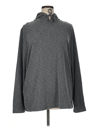 Pre-owned Tommy Bahama Fleece Jacket In Gray